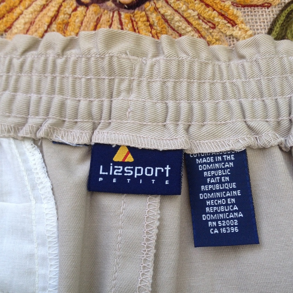 LIZSPORT PETITE Khaki Skirt - Picture 5 of 5